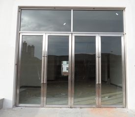 沈阳浑南新区玻璃门维修各种白钢玻璃门专业修理